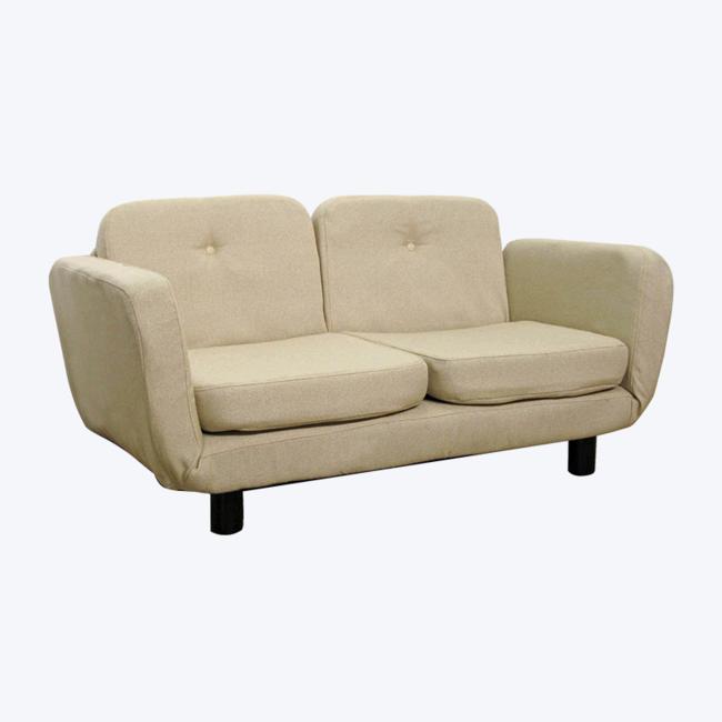 لون نقي ، نظيف وبسيط ، كرسي أرضي للترفيه ، سرير أريكة استرخاء قابل للتعديل SF030-2