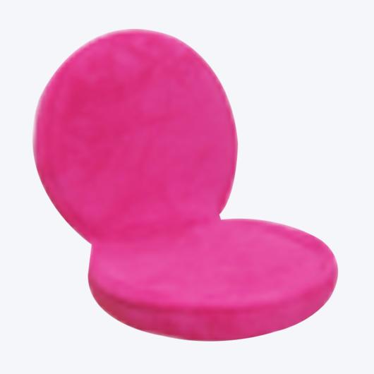 كرسي أرضي مستدير قابل للطي بلون الحلوى 352NK