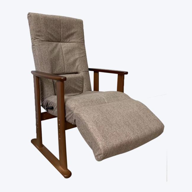كرسي بذراعين خشبي قابل للطي مع دعم الخصر 870X-AZ
