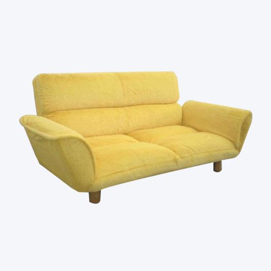 كرسي أرضي مزدوج أساسي بلون الحلوى قابل للتعديل سرير أريكة استرخاء SF018