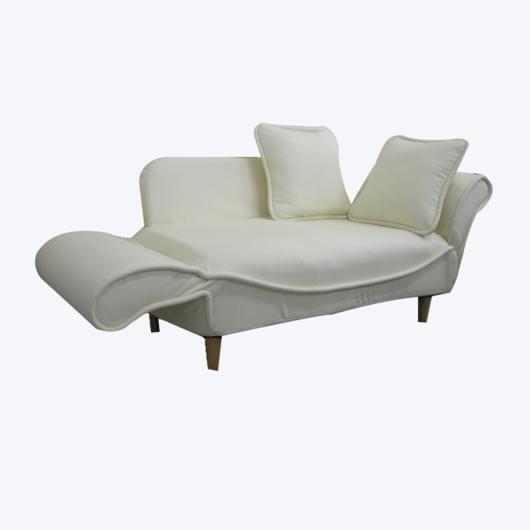 لون نقي بسيط غرفة المعيشة الكلاسيكية متعددة الأشخاص صالة كرسي قابل للتعديل كسول أريكة سرير SF028